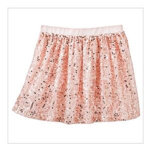 Sequin Pink Skirt